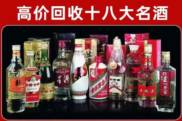 吕梁岚县回收老酒